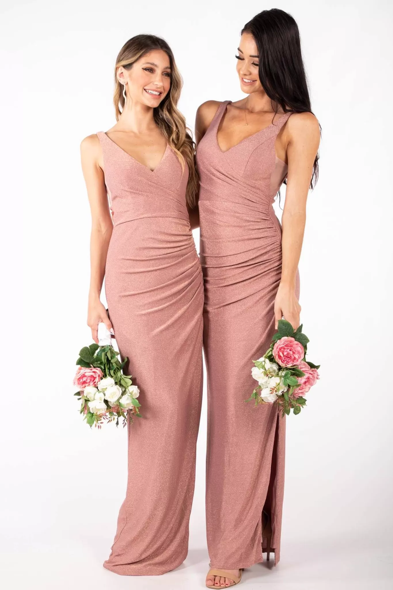 Women Hot Pink Dresses | Backless Dresses>Aspen Maxi Dress - Tea Rose