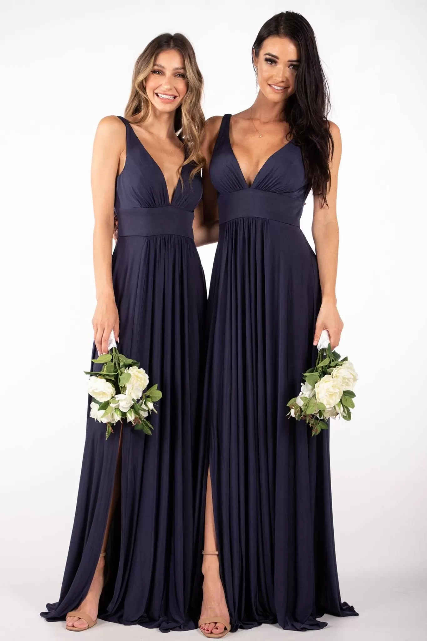 Women Hot Pink Dresses | Backless Dresses>CATALINA A-Line Maxi Dress - Navy