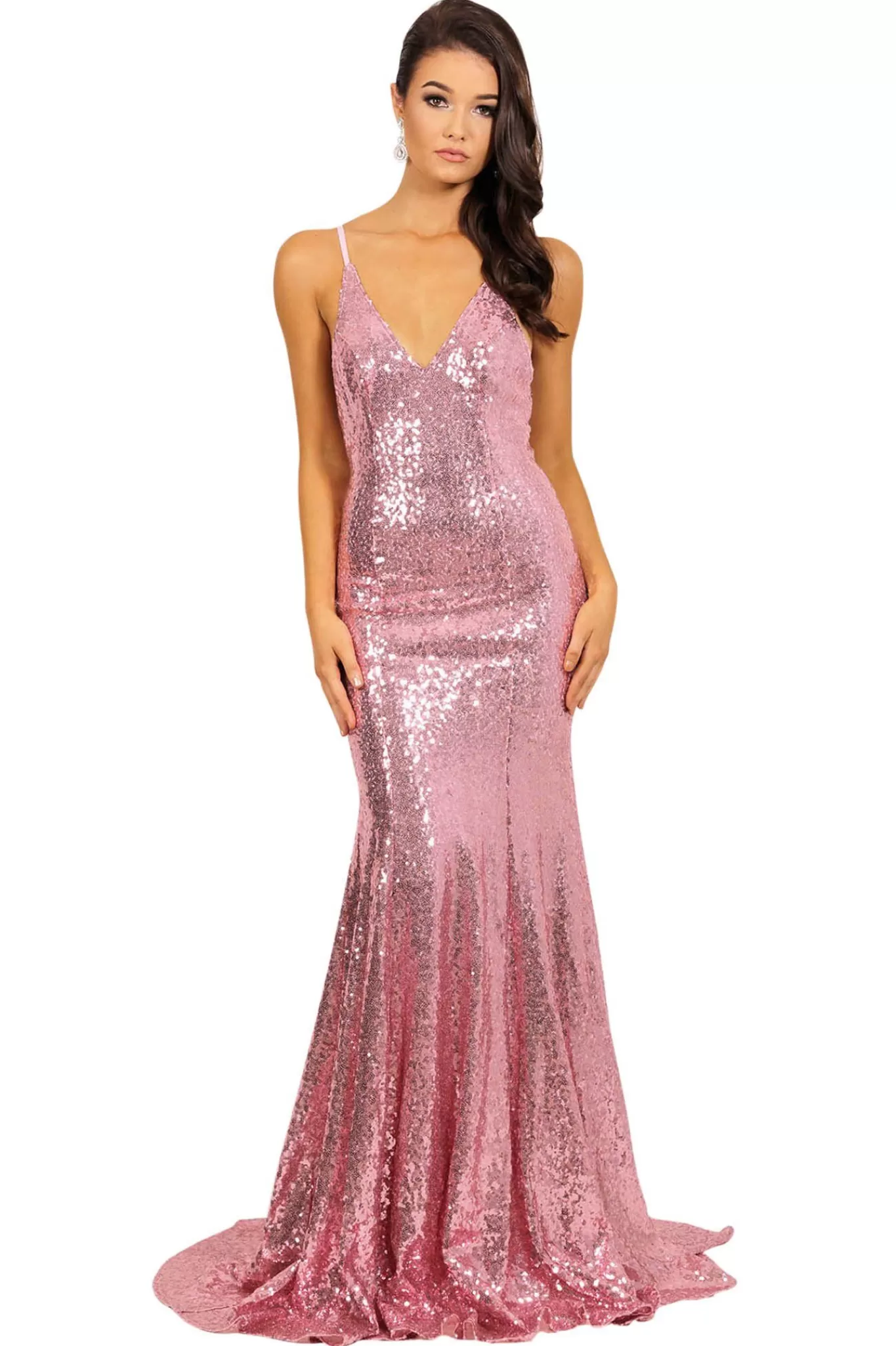 Women NBLUXE Formal Dresses | Dresses>Estelle Gown - Pink Orchid (XL - Clearance Sale)