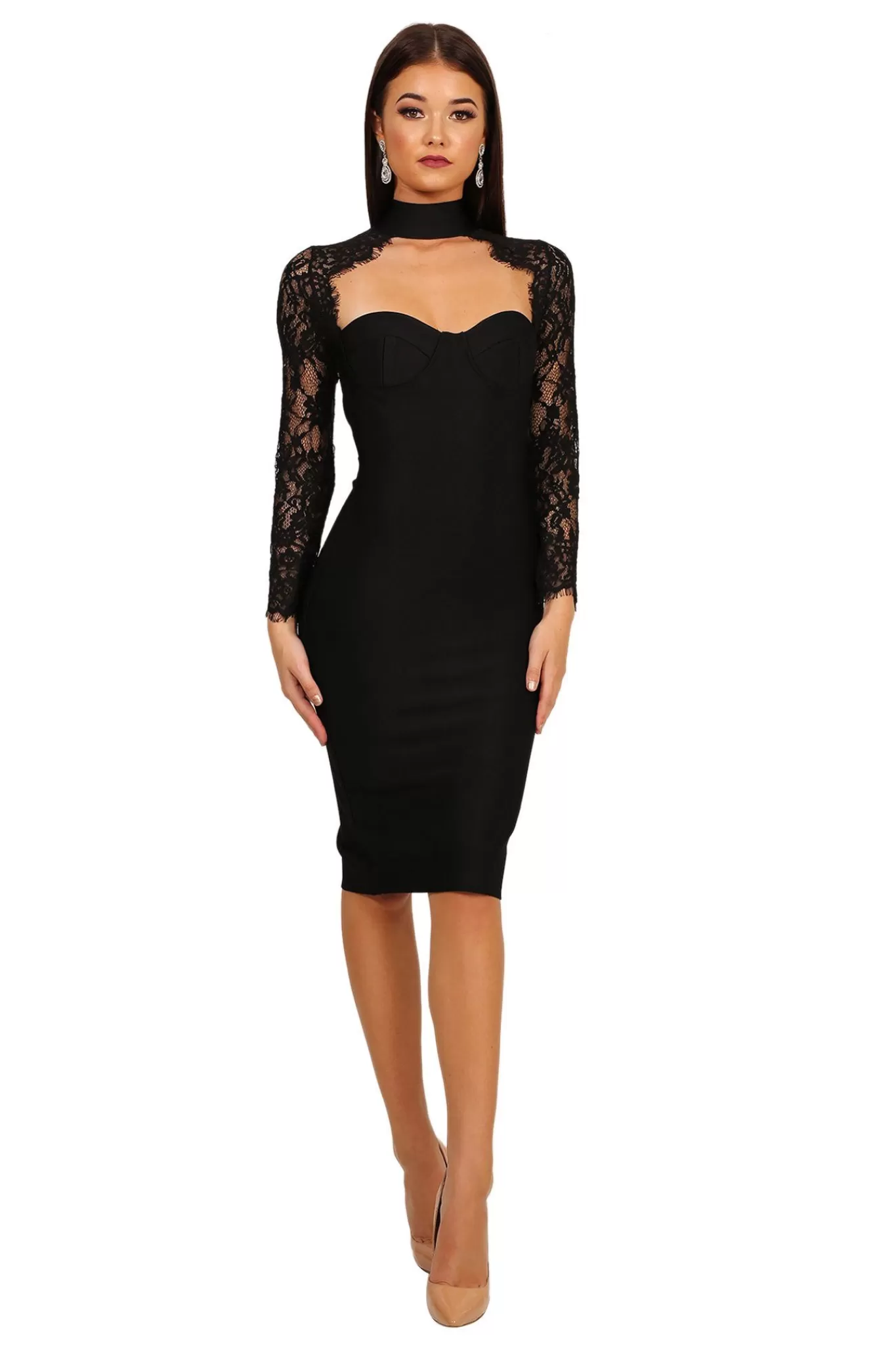 Women Noodz Boutique Dresses | Bandage Dresses>Florence Dress - Black