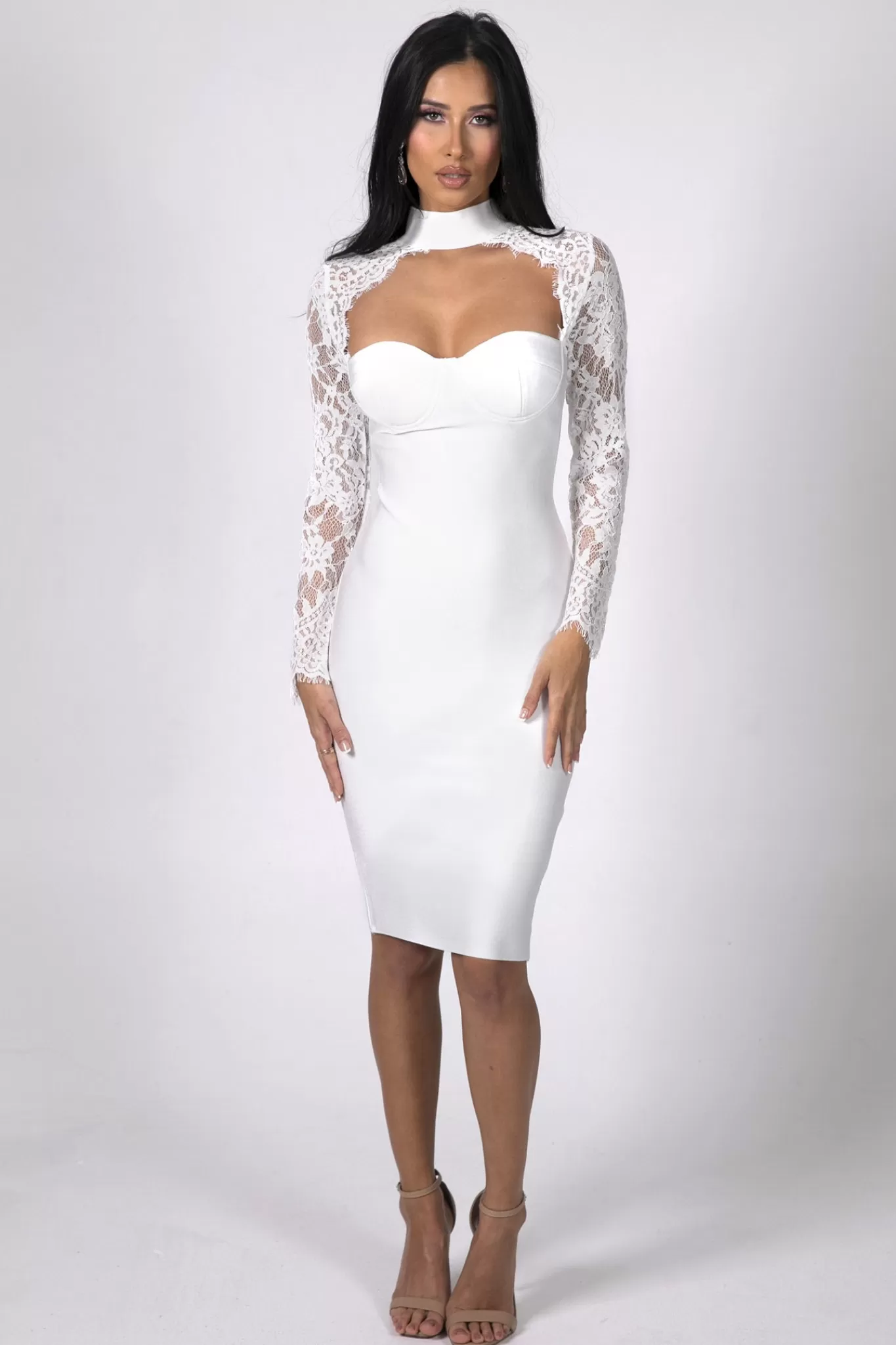 Women Noodz Boutique Dresses | Bandage Dresses>Florence Dress - White