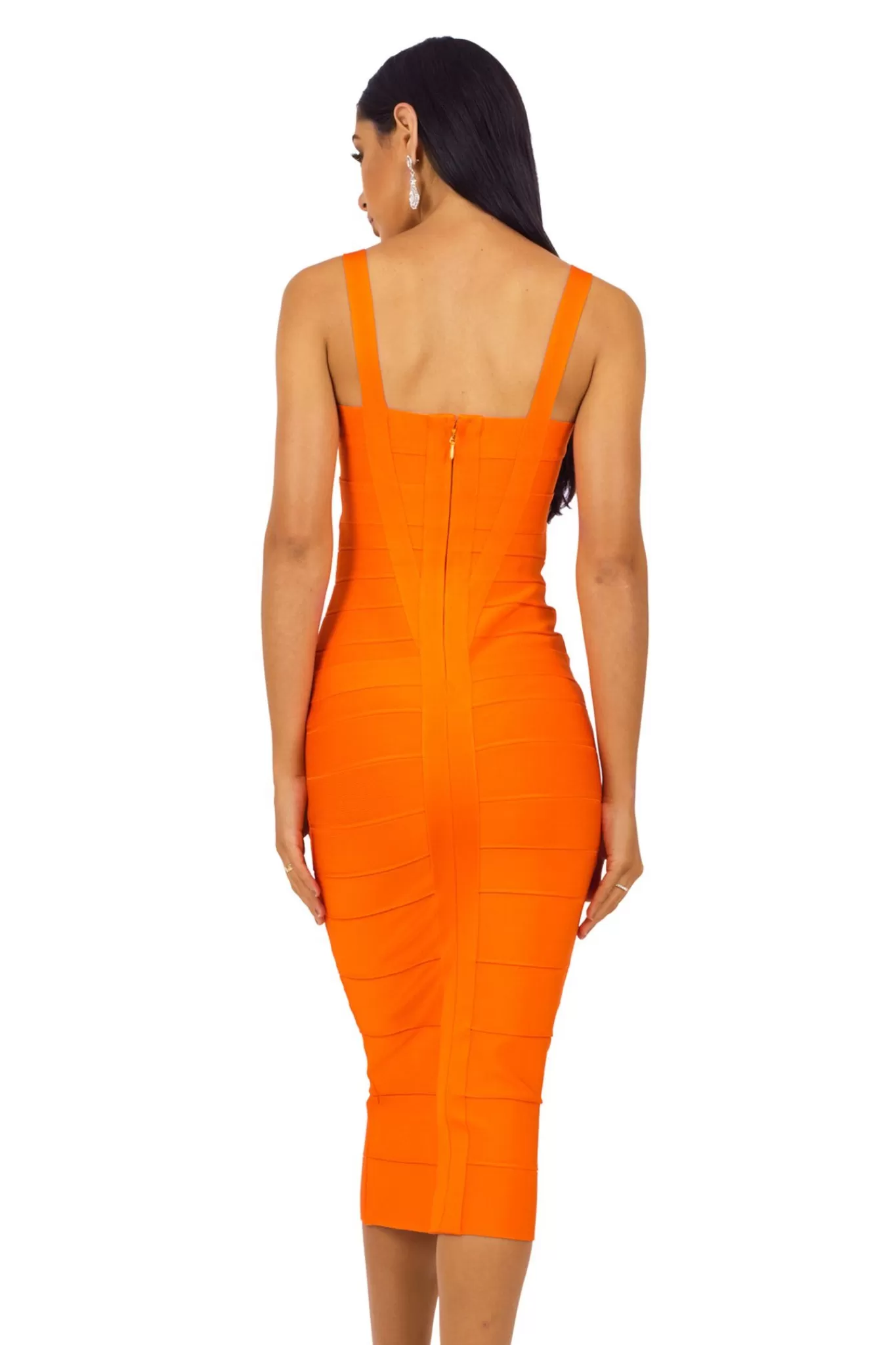 Women Noodz Boutique Dresses | Bandage Dresses>Hannah Dress - Orange