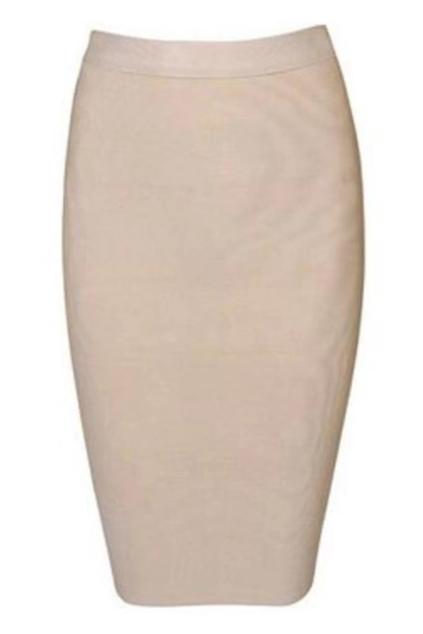 Women Noodz Boutique Bottoms>Midi Pencil Bandage Skirt - Nude/White/Black