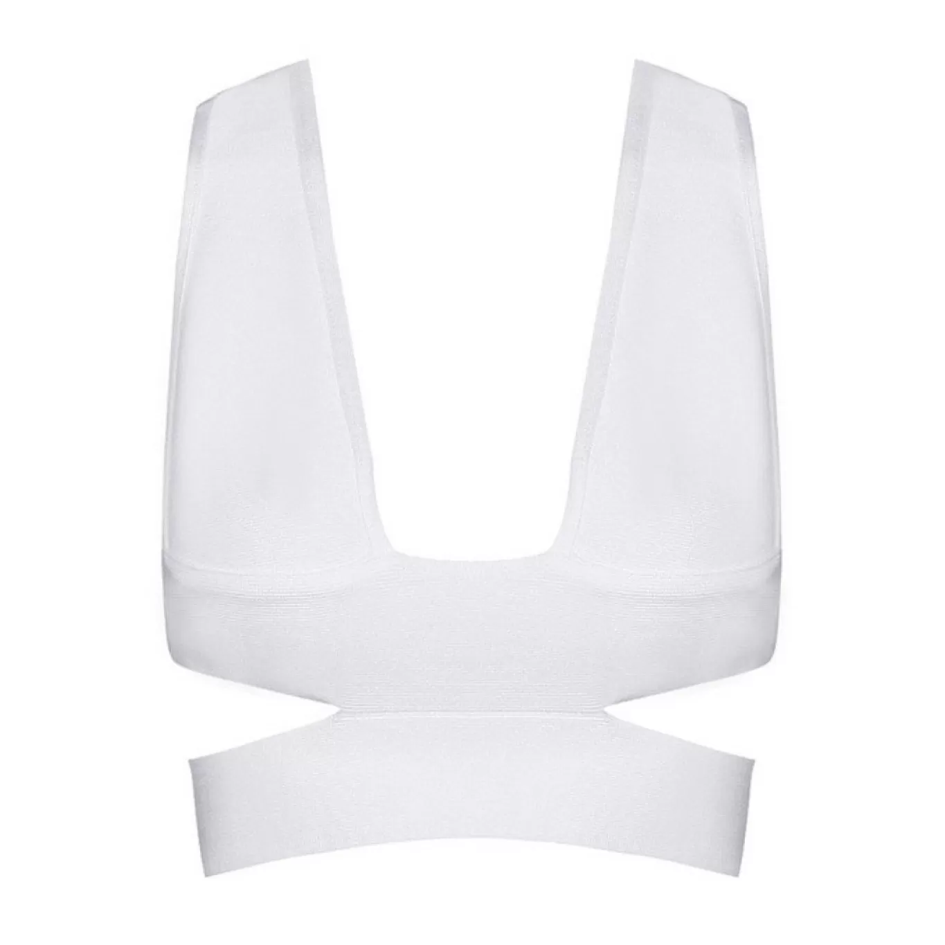 Women Noodz Boutique Tops>Milan Crop Top - White